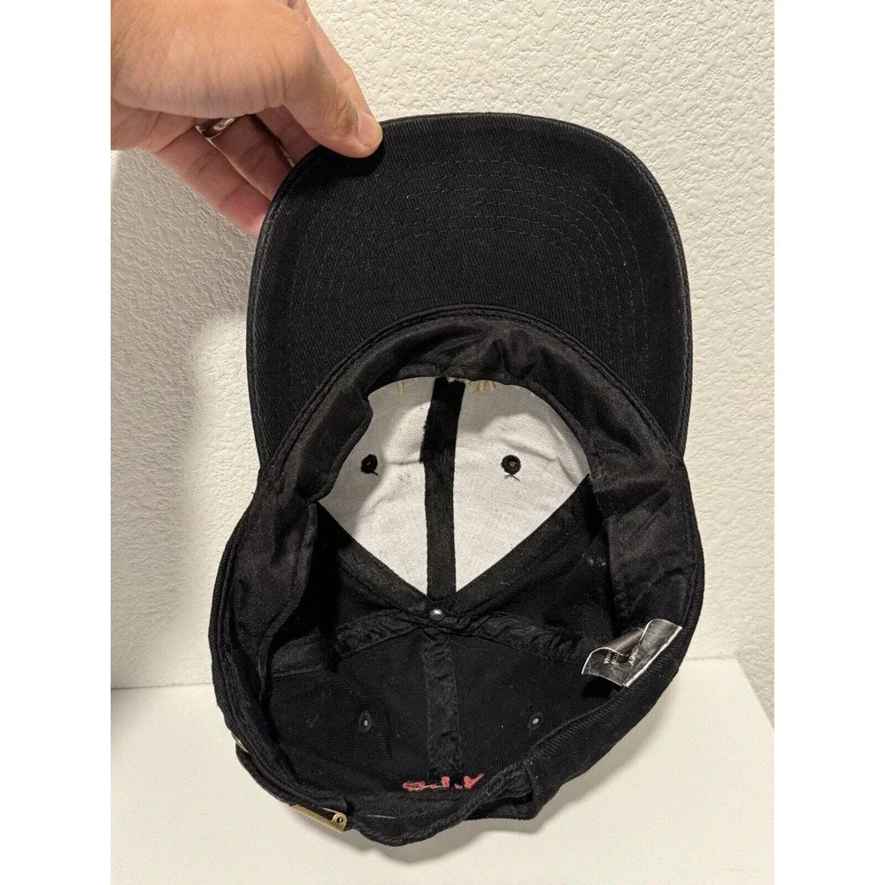 Vintage Disney The Lion King VIP Broadway Musical Strapback Lid Hat Cap Black